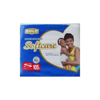 SoftCare White (Jumbo) (S) 102pc