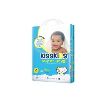 KissKids B/Diaper (Jumbo) sz 3 (91 pcs)