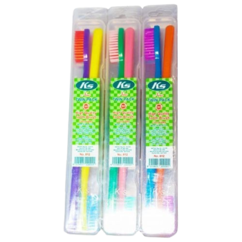 KS Twin Pack Toothbrush