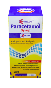 Syrup Paracetamol 125/5 (Emzor)