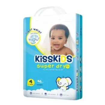 KissKids B/Diaper (Eco pack) sz 4 (46 pcs)