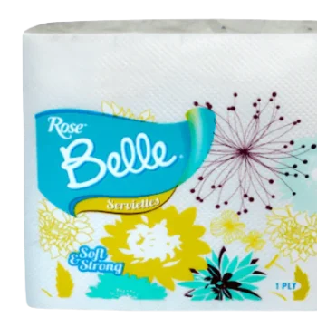 Rose Belle Serviette (Soft & Strong)