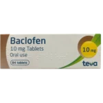 Tab Baclofen 10mg (By Card)