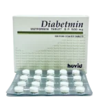 Tab Diabetmin 500mg (By card)