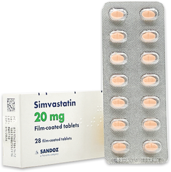 Tab Simvastatin 20mg (By card) Crescent