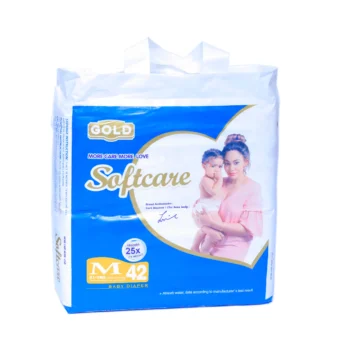 SoftCare White (Eco pk) (M) 42pc