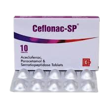 Tab Ceflonac-SP (x10)